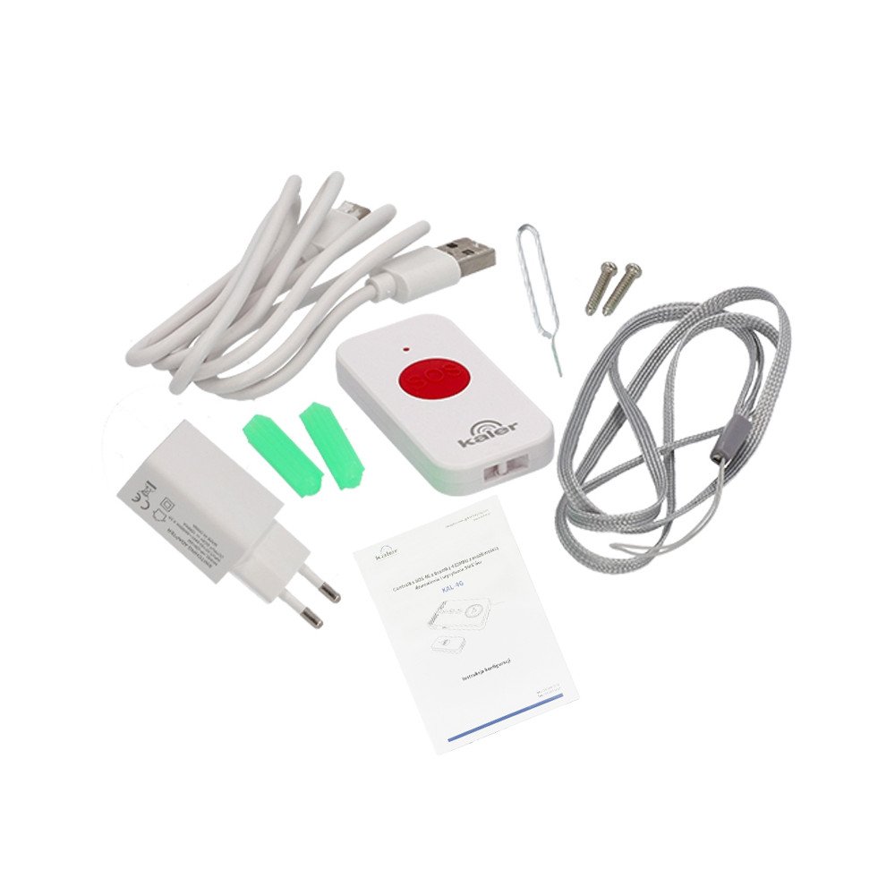 KAL-4G-SOS uztverejs SOS sadales panelis 4G/LTE Balss zvans SMS Standarts