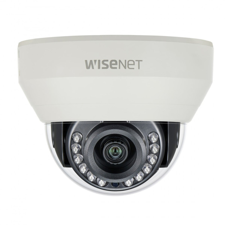 Hanwha Vision HCD-7020RA 4MP kuppelvalvekaamera, siseruumides, 2,8 mm objektiiv