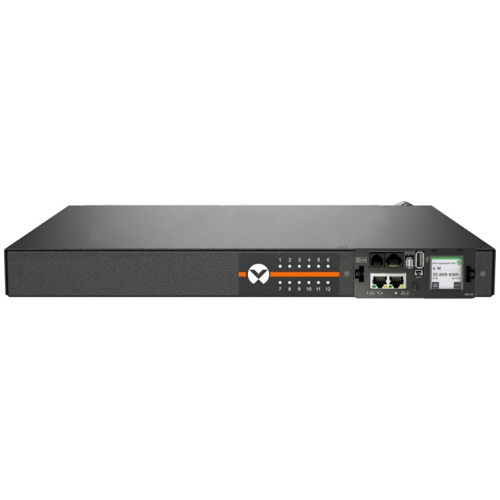 Vertiv Geist VP4U21A1 toitejaotusseade (PDU) 12 pistikupesa 0U must