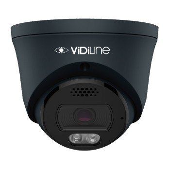 IP-kuppelkaamera VIDI-IPC-38D I3W/E/A/S/G/O/M/C/2,8mm 8Mpix kahe valgusega varajase hoiatuse metallist antratsiit RAL7016