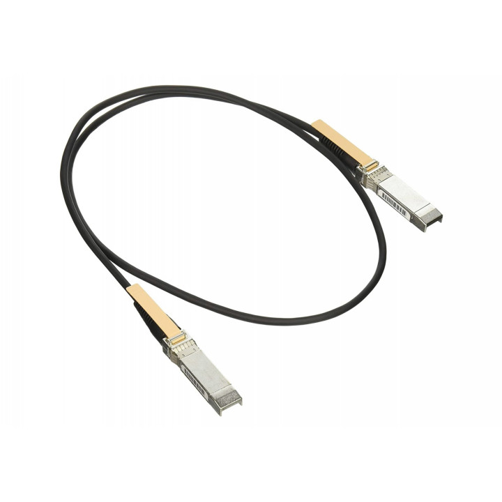 Cisco SFP-H10GB-CU1M= 10G SFP+ kabelis 1m melns