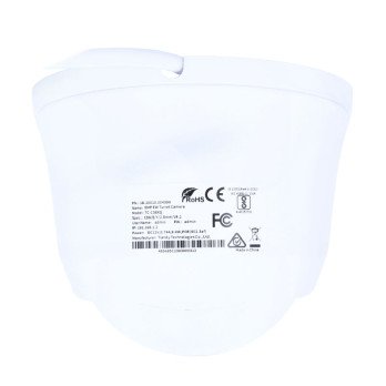 VIDI-IPC-38D Dome IP Camera I3W/E/A/S/G/O/M/2.8mm 8Mpx Dual Light Early Warning Metal