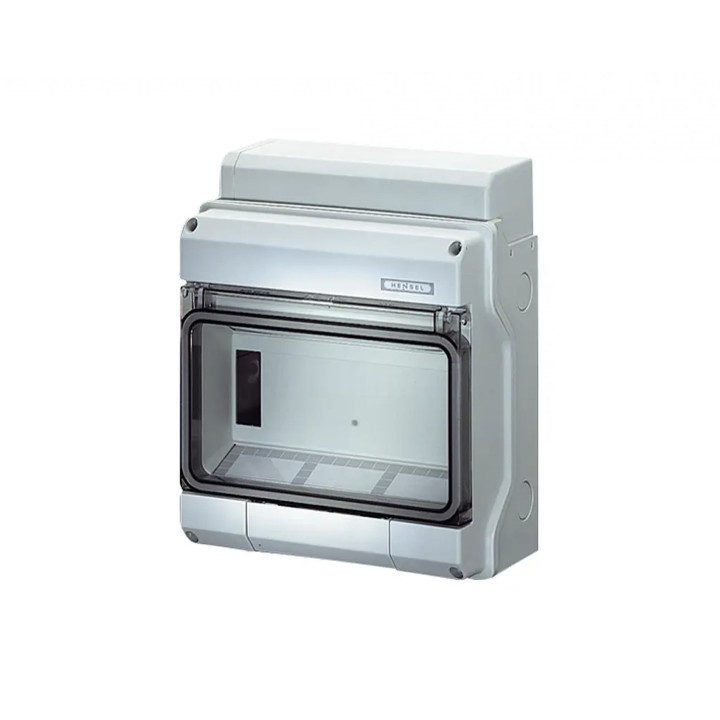 Hensel HEN_KV_8109 Surface-Mounted Distribution Board 1500VDC/1000VAC IP65 Class II 9 Modules