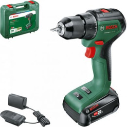BOSCH UniversalDrill 18V-60 2Ah bezvadu skrūvgriezis 06039D7001