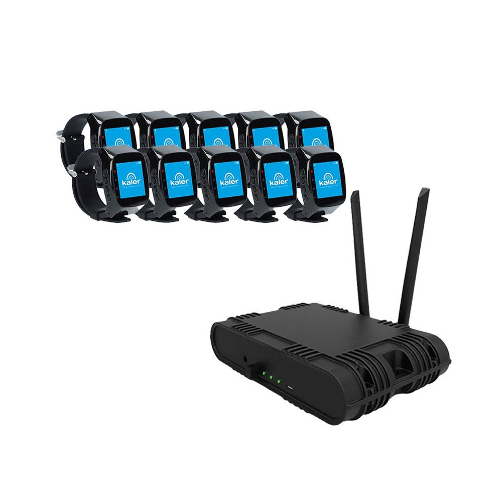 KALER ieskos sistema - Sistema, skirta siusti tekstinius pranesimus 10 laikrodziu