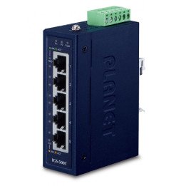 PLANET IGS-500T 5-Port Gigabit Managed Switch, IP30, -40~75°C