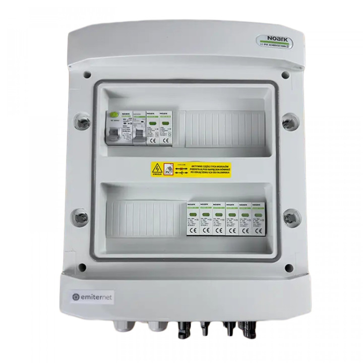 EMITER EM-1355N_DCAC DC/AC Surge Protective Device (SPD) Type 2, IP65, 10A, 100mA RCD