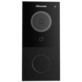 Akuvox E12W Yhden perheen pinta-asennettava ulkopaneeli Musta WiFi