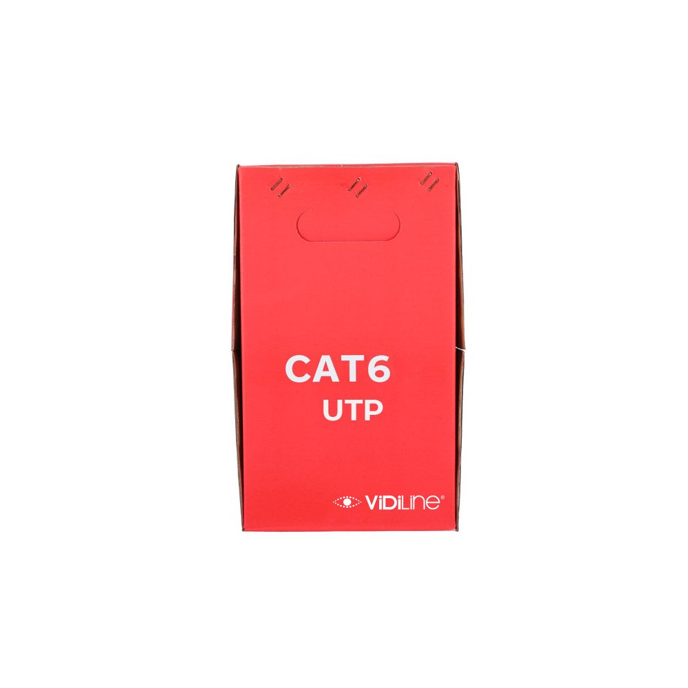 VITA PARA KABELIS UTP CAT 6 CU ECA DRAUDS - 1m