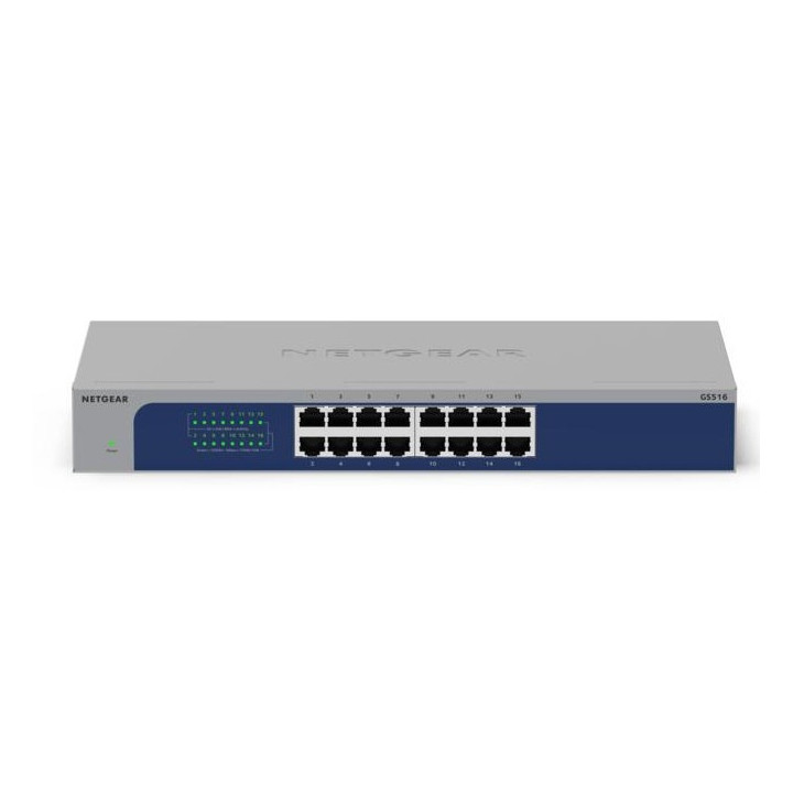 Netgear GS516-300EUS неуправляемый Gigabit PoE коммутатор 16 портов