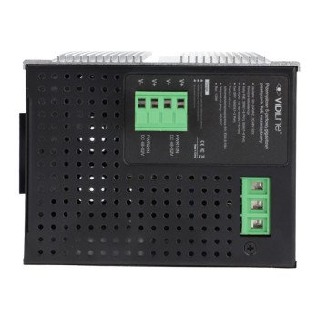 Switch 8xPoE 1Gb/s for DIN rail 2xSFP ViDi-DG0802G