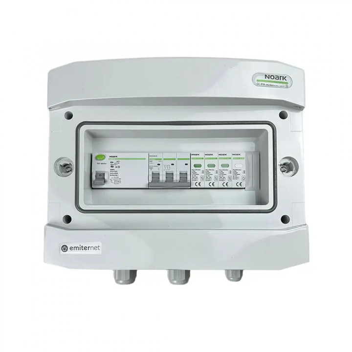 EMITER EM-909N_AC УЗИП типа 1 3P 40A 300mA IP65
