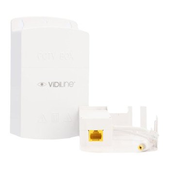 ViDi-P09-BOX stabilizatora sadalitajs PoE 48V/12V 19W