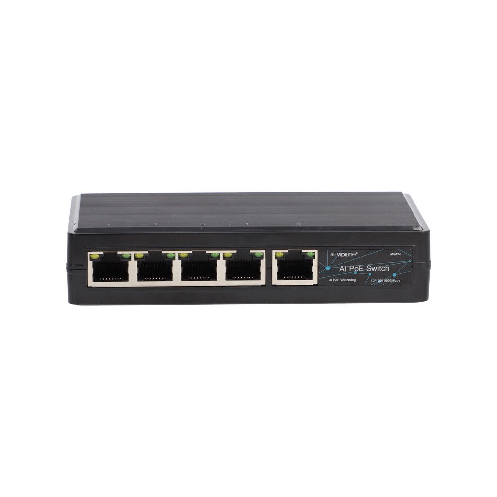 Luliti 4xPoE 1Gb/s 1xRJ45 1Gb/s ViDi-GZW0401G