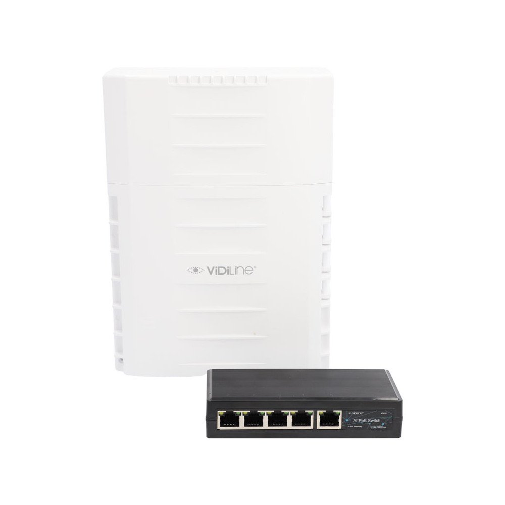 Jungiklis 4xPoE 1Gb/s 1xRJ45 1Gb/s ViDi-GZW0401G