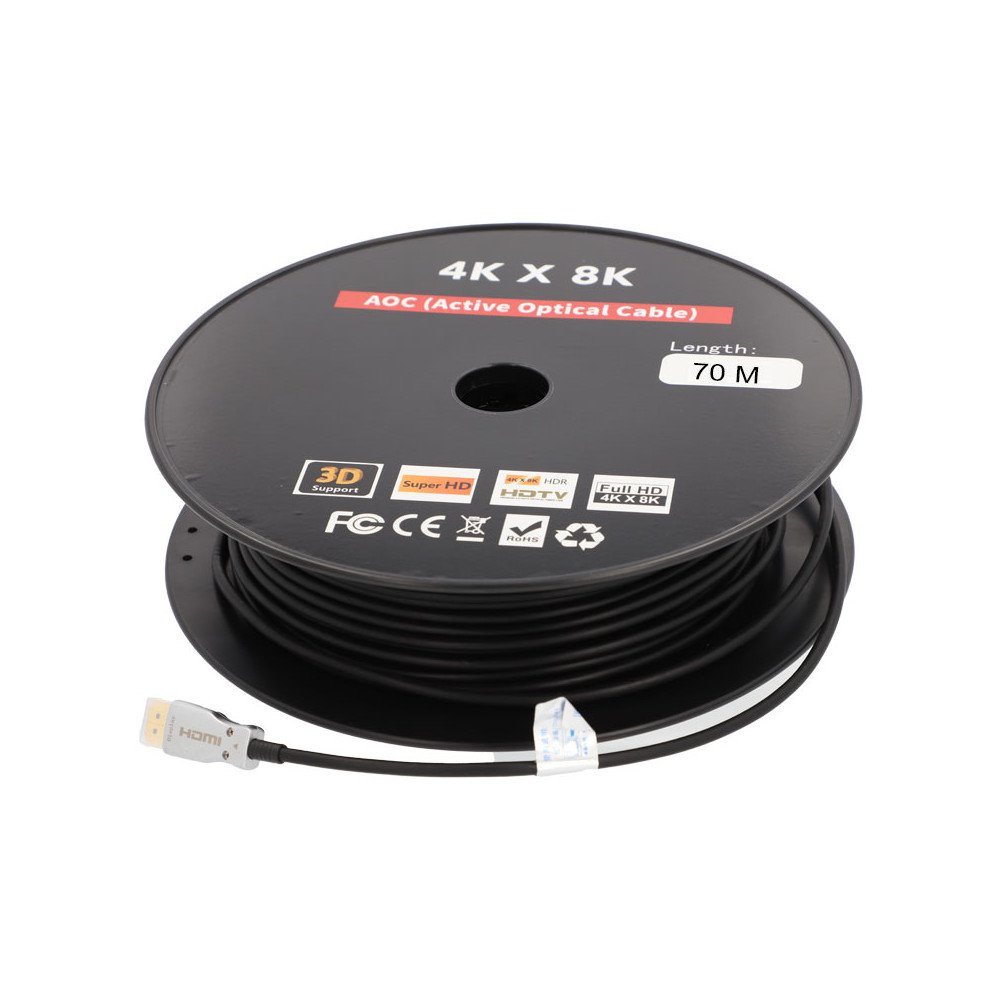 Kabelinis HDMI 18Gb 4k/2K 60Hz 70m ViDi-KAB-HDMI-70