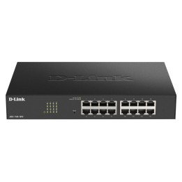 D-Link DGS-1100-16V2 Managed Gigabit Ethernet Switch, 16 Ports, Black