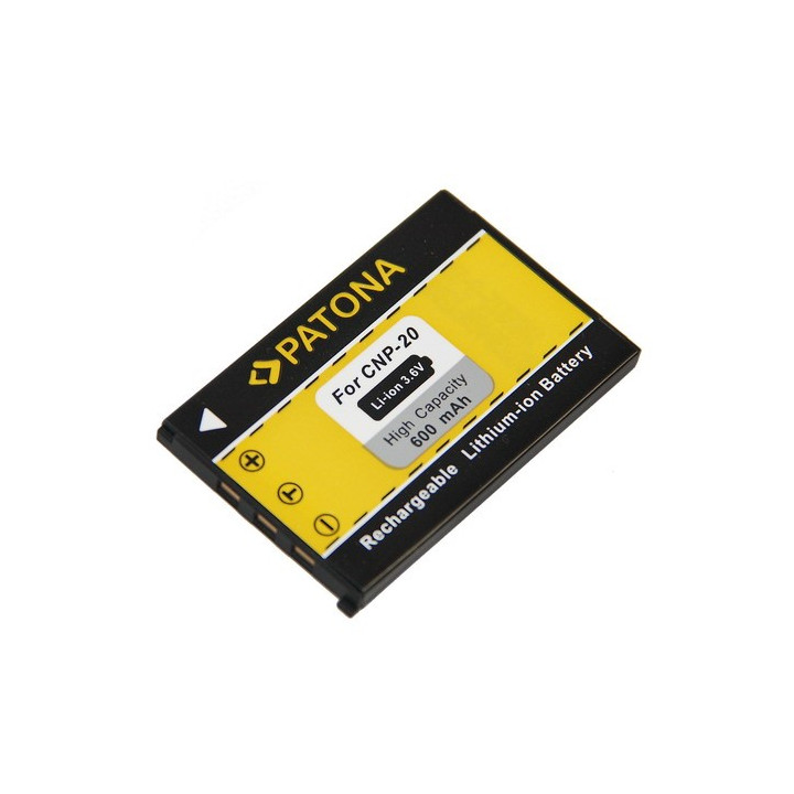 Patona NP-20 Battery 600mAh Li-Ion Replacement for Casio NP-20 Digital Camera
