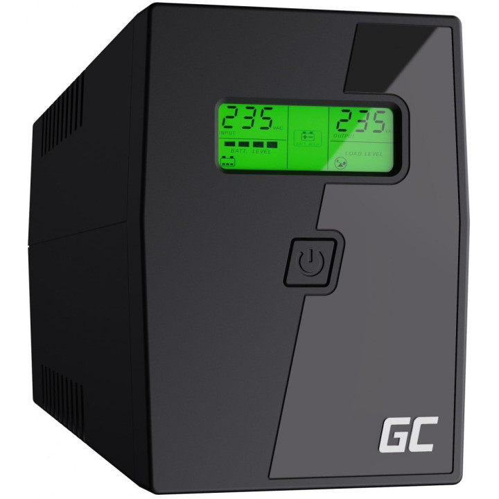 Green Cell UPS01LCD 600VA/360W UPS with LCD Display