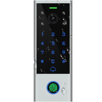 VIDI-AC-WD Access Controller with Video Doorbell Function Tuya App Fingerprint EM MF Card PIN Code