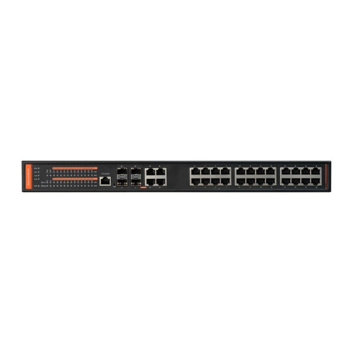 BCS BCS-SP24G04G-4SFP-M Управляемый PoE коммутатор 24 порта 400W