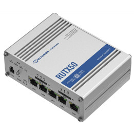 PRIEIGOS TAŠKAS 5G + РОУТЕР RUTX50 с двумя SIM-картами Wi-Fi 5, 2,4 ГГц, 5 ГГц, 867 Мбит/с Teltonika