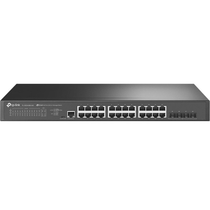TP-Link TL-SG3428X-M2 24-порт 2.5G управляемый коммутатор 4x10G SFP+