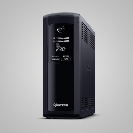 CyberPower VP1200ELCD-FR Line-Interactive UPS 1200VA/720W, 5 lizdai