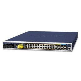 PLANET IGS-6325-24P4X Промышленный PoE коммутатор 24 PoE+ 4x10G SFP+