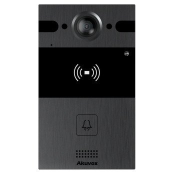 Akuvox R25A Vienas gimenes arejais panelis, montejams uz virsmas, melns