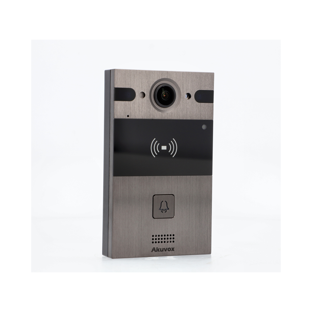 Akuvox R25A Vienos seimos isorinis skydas, montuojamas ant pavirsiaus, juodas