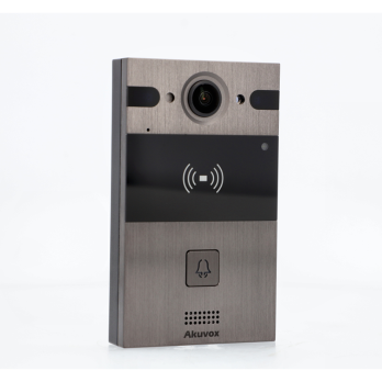 Akuvox R25A Uhepere valispaneel, pinnapealne, must