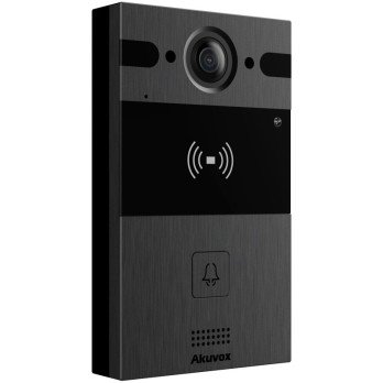 Akuvox R25A Vienas gimenes arejais panelis, montejams uz virsmas, melns