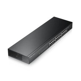 ZyXEL GS1900-24 v2 24-Port Gigabit L2 Smart Managed Switch, Rackmount, Fanless