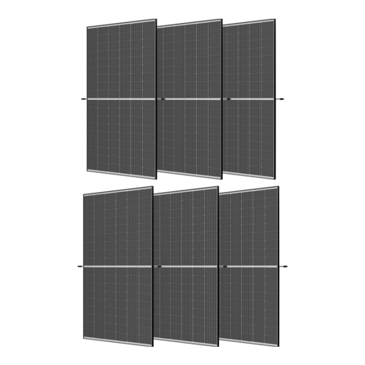Trina Solar TSM-510NEG18R.28-6 510 W fotovoltinių skydų rinkinys iš 6