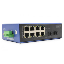 DIGITUS DN-651151 tööstuslik 8+2-pordiline Gigabit Ethernet PoE lüliti