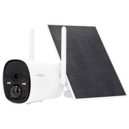 VidiLine VIDI-Z-TW-3BS Outdoor Wi-Fi Camera with Solar Panel