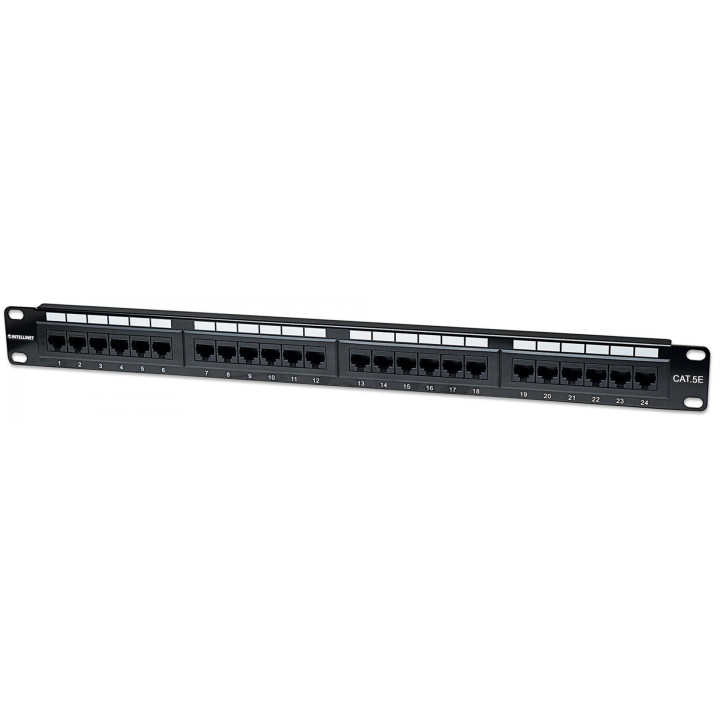 Intellinet 513555 24-портовый патч-панель Cat5 UTP 1U