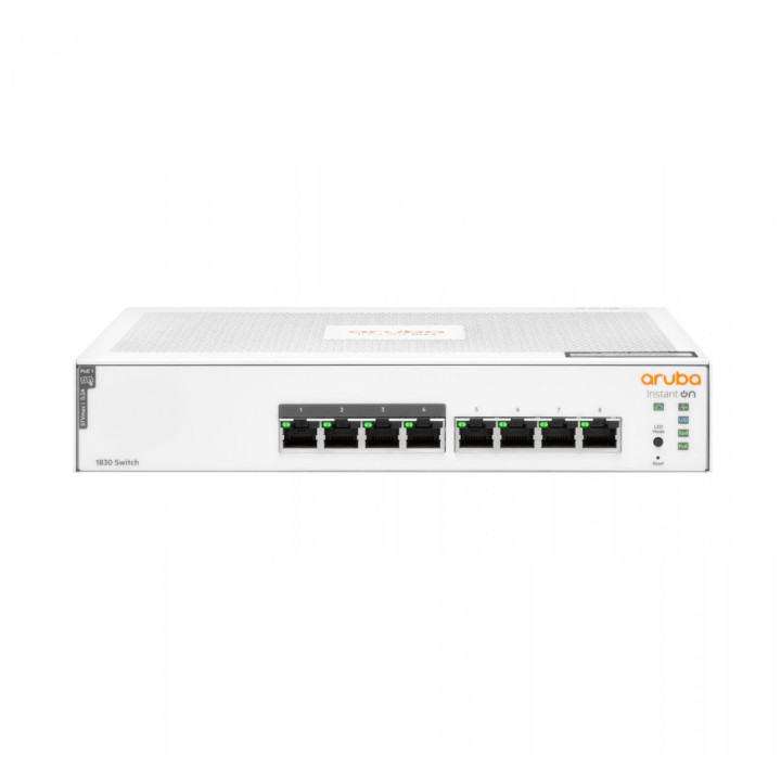 HPE Aruba Instant On 1830 Smart 8G PoE+ 65W jungiklis (JL811A)