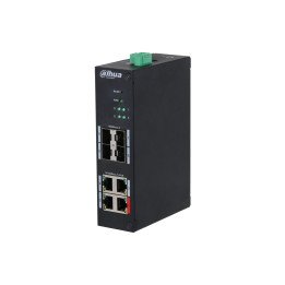 Dahua HS4408-4ET-96 8-портовый управляемый PoE коммутатор 96W