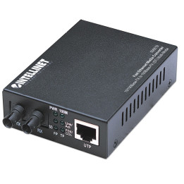 Intellinet 506519 Fast Ethernet Media Converter ST Multi-Mode 2 km