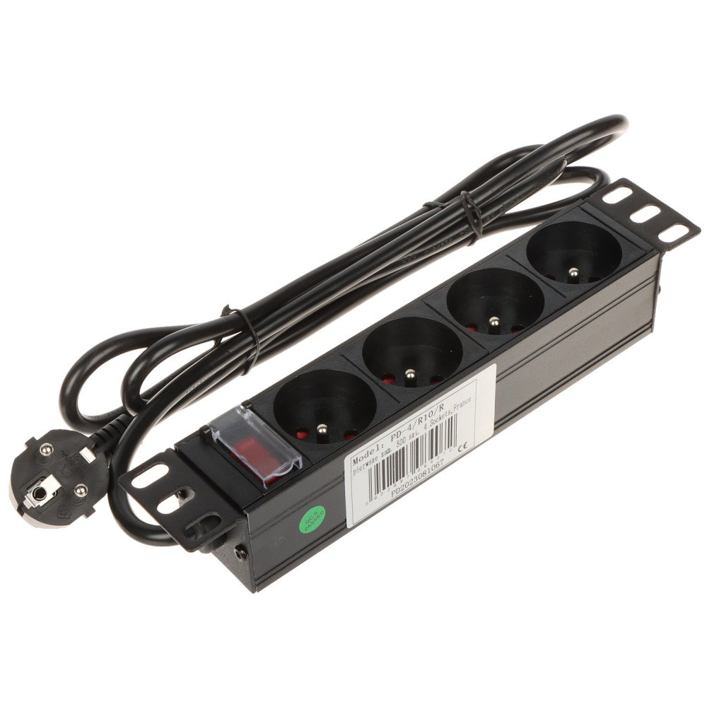 PD-4/R10/R POWER STRIP PD-4/R10/R 1.8 m