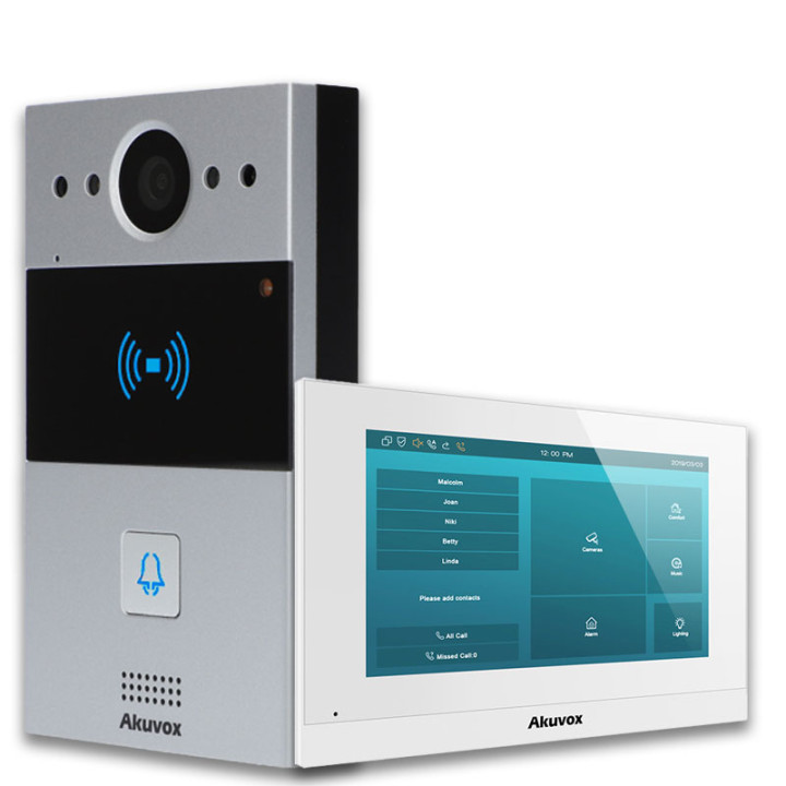 Akuvox Video Doorbell Kit C313N + R20A with App
