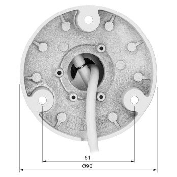 IP TC-C35US :LK/I5W/E/Y/M/S/2.8MM/V5.0 Color Maker - 5 2,8 TIANDY