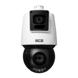 BCS BCS-P-SDIP24425SR10-AI2 4MP IP PTZ Camera (4.8-120 mm Motozoom + 4 MP Fixed Lens)