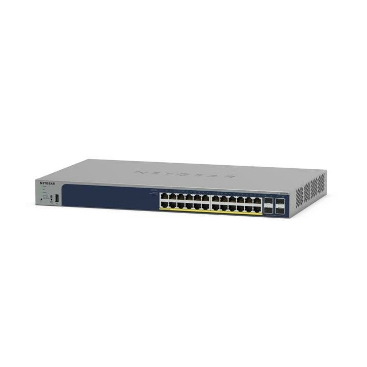 Netgear GS728TPP-300EUS 28 prievadų Gigabit PoE+ išmanusis valdomas jungiklis