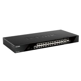 D-Link DGS-1520-28 Managed L3 10G Ethernet Switch 1U Black