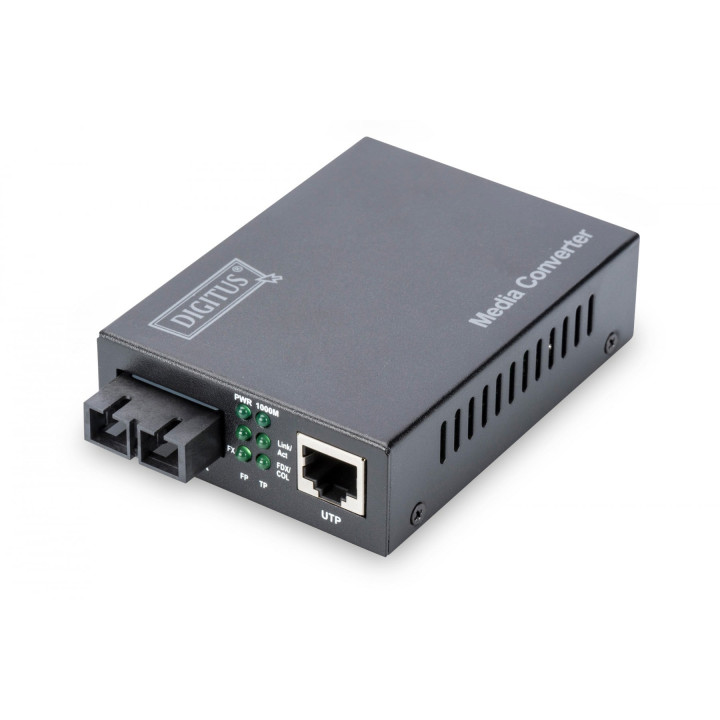 DIGITUS DN-82121-1 Gigabitu mediju pārveidotājs SC 20km