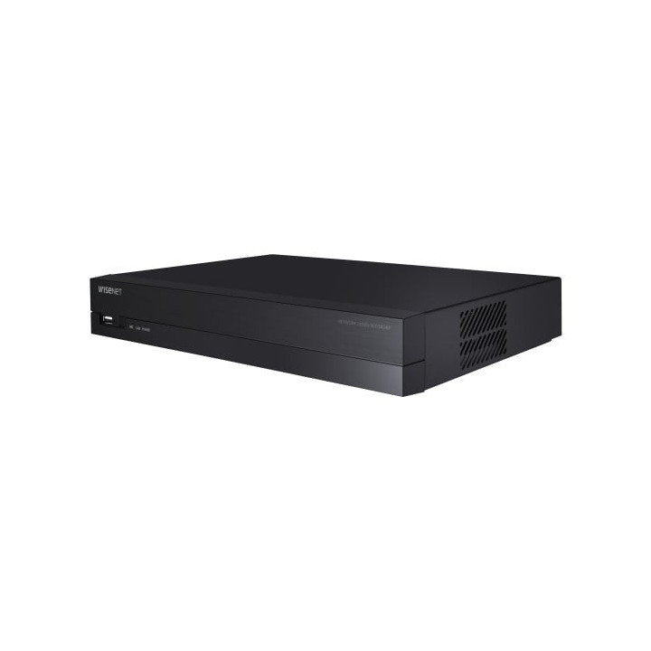 Hanwha Vision QRN-430S verkkovideonauhuri, musta