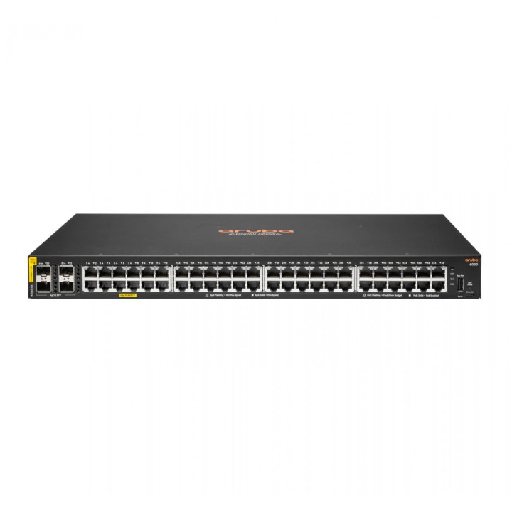 HPE Aruba 6000 valdomas 48G 4SFP PoE+ 370W jungiklis